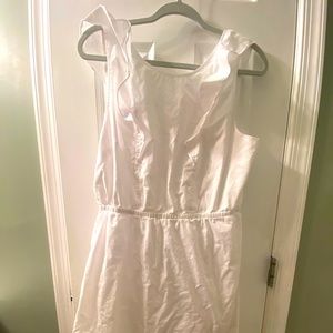 J. Crew white dress